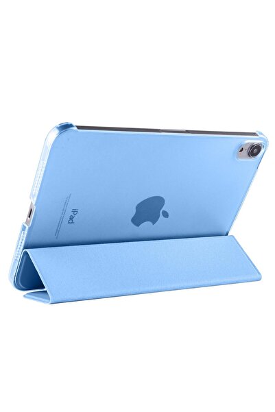 AktarMobile iPad Mini 7. Nesil 2024 Uyumlu Kapaklı Kılıf Standlı Flip Smart A...