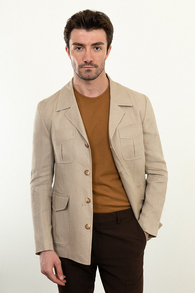 Mcr TRENCH GÖMLEK YAKA