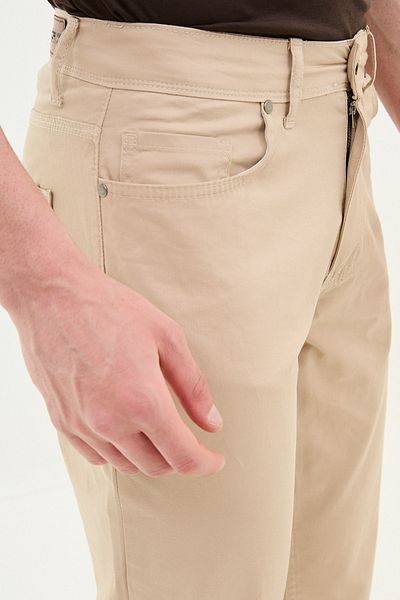 Mcr Straight Super Slim Fit Men's Jeans Beige - 33008.24Y