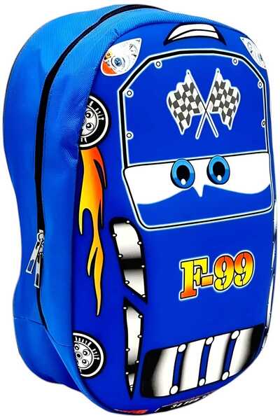 Uniquerrs F99 Гоночний автомобіль - Eva з принтом, набір з 2-колісного рюкзака та шкільного рюкзака
