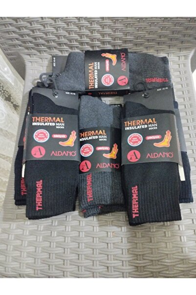 Aldano Çorap Дамски термо чорапи без шевове - 6 чифта, размери 41-45