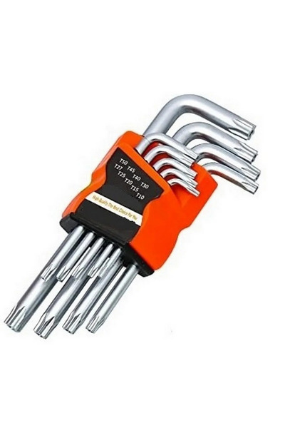 CocoVia Torque Allen Set 9 Pieces Short Size Star Allen Set - Repair Set