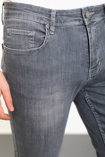 Mcr Straight Super Slim Fit Men's Jeans Gray - 33003.24Y