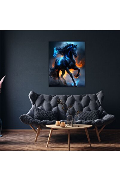 Genel Markalar Sayılarla Boyama Hobi Seti (RENKLİ BASKI-ÇERÇEVELİ) 40x50 Cm: ...