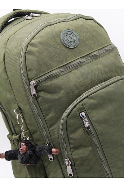 Bevitton Țesătură rezistentă la apă de dimensiuni mari, unisex, culoare verde kaki, rucsac și geantă de călătorie / 1700