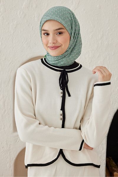Modakaşmir Circular Mk Cotton Scarf
