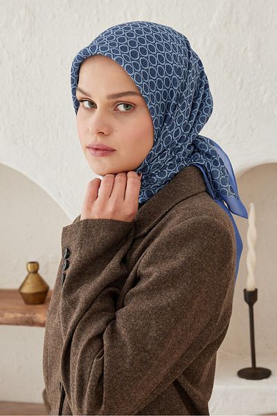 Modakaşmir Circular Mk Cotton Scarf