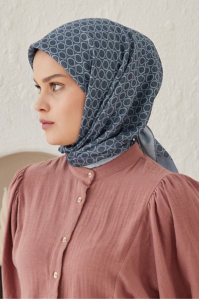 Modakaşmir Circular Mk Cotton Scarf