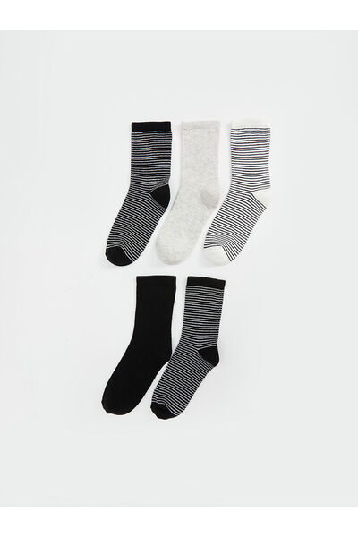 LC Waikiki Lcw Striped Women's Socks 5 Pack