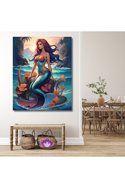 Genel Markalar Sayılarla Boyama Hobi Seti (RENKLİ BASKI-ÇERÇEVELİ) 40x50 Cm: ...