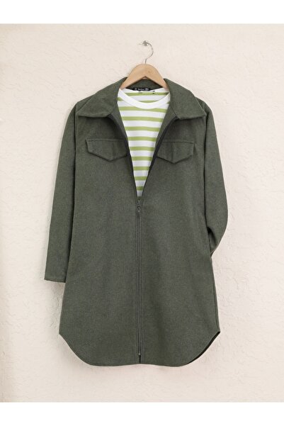 Modamorfo Zippered Stamped Cap with Side Pocket