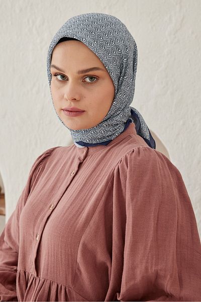 Modakaşmir Circular Mk Cotton Scarf