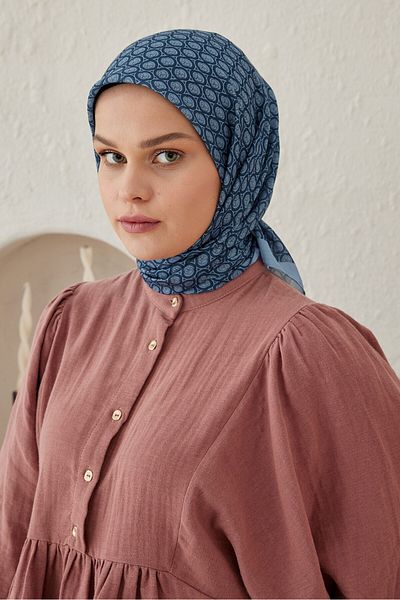 Modakaşmir Circular Mk Cotton Scarf