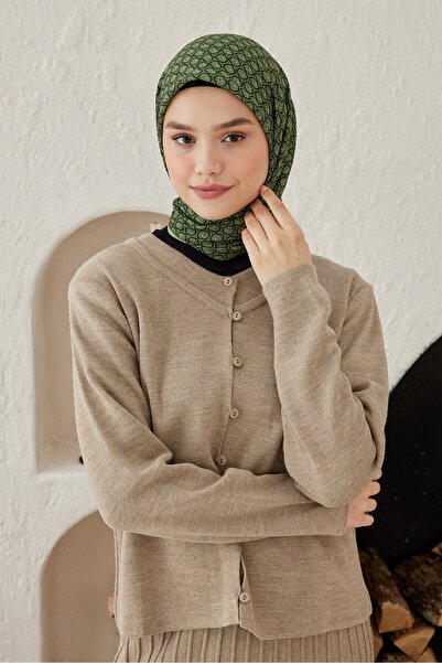 Modakaşmir Κυκλικό βαμβακερό κασκόλ Mk