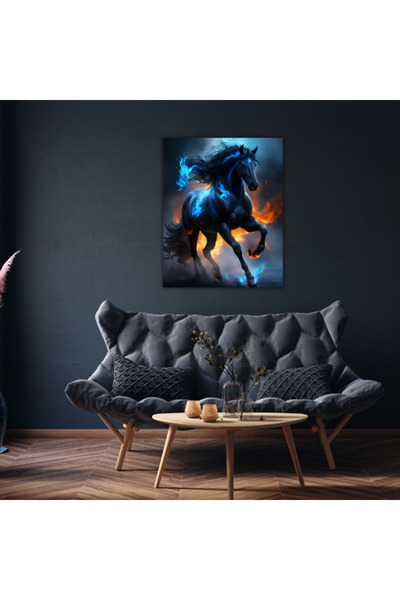 LİLYHOBBYLAND Sayılarla Boyama Hobi Seti Renkli Baskı (ÇERÇEVELİ-BÜYÜK BOY) 8...