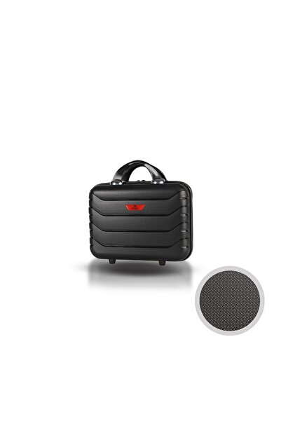 My Valice Solid PP Polipropilen Kırılmaz Makyaj Çantası & El Valizi Siyah