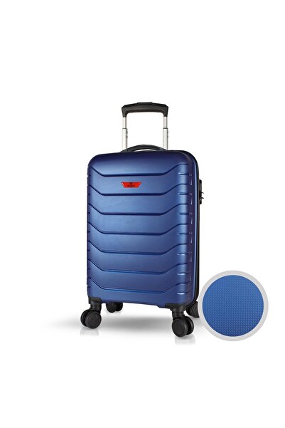 My Valice Solid PP Polipropilen Kırılmaz Küçük Kabin Boy Parlement Mavisi Valiz