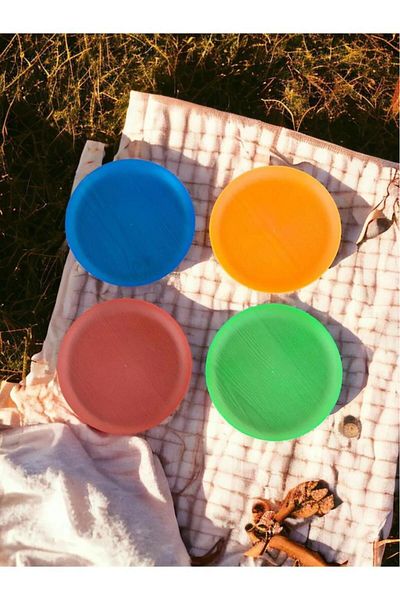 Heredot Mithra Life 4 Unbreakable Picnic Plates - Mit1110