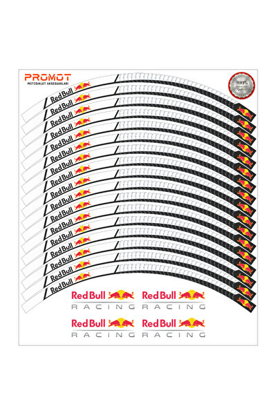 Genel Markalar Motorsiklet REDBULL JANT ŞERİDİ  Motosiklet Aksesuar Jant Stic...