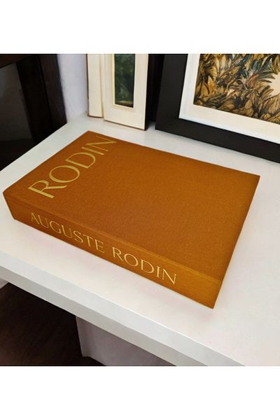 PEKİBU Mustard Colored Sand Coated Decorative Book Box