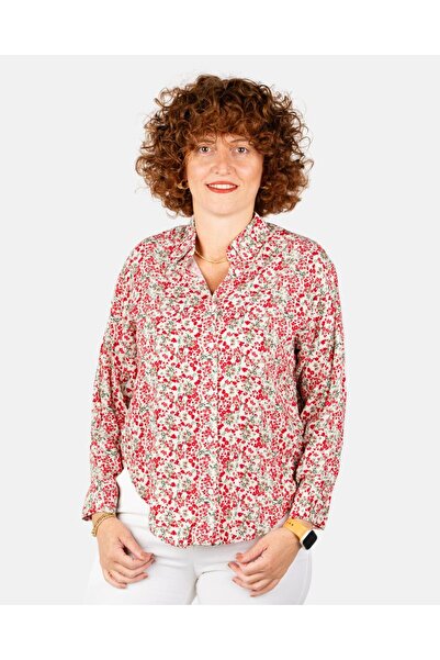 Portakal Esintisi Printed Women's Shirt | 3 Color Options