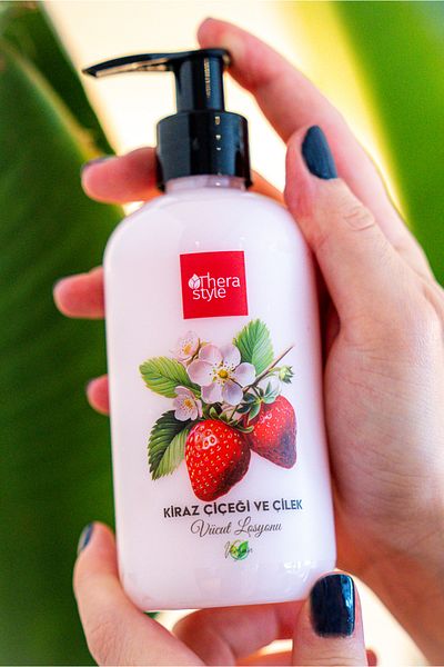 Thera Style Cherry Blossom & Strawberry Moisturizing Body Lotion 250ml