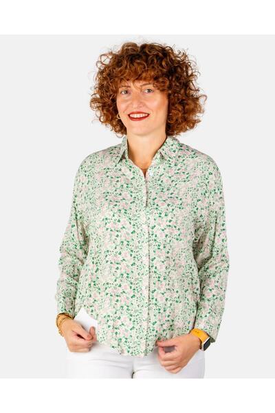 Portakal Esintisi Cămașă pentru femei Empirme |   3 opțiuni de culoare