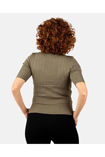 Portakal Esintisi Half Turtleneck Slim Women's Knitwear Sweater