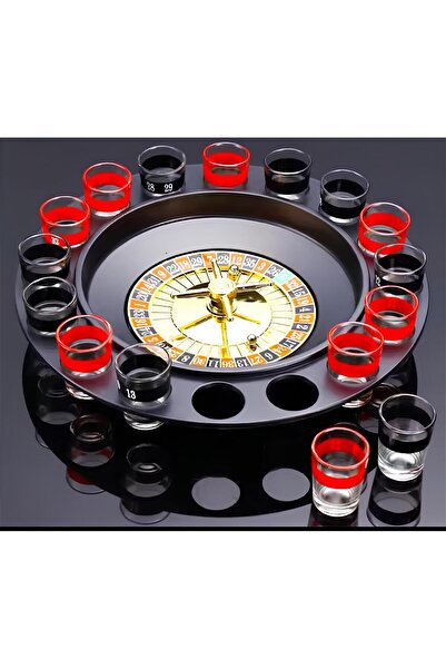 BLA GROUP 16 Shot Bardaklı Rus Ruleti Cesaret Oyun Seti Parti ve Eğlence İçin...