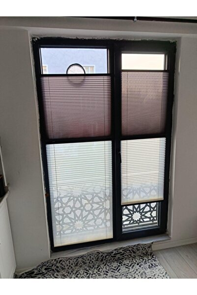 PLISED HOME ÇİFTLİ SİSTEM PLİSE PERDE KÜL GRİSİ