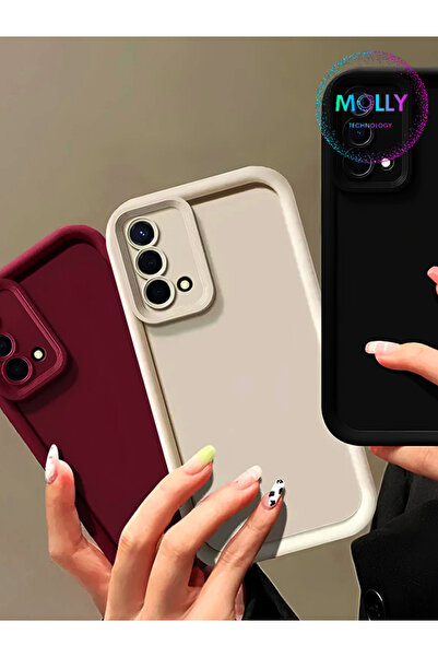 Molly Pine Green Edges Thick Pan Silicone Case for Oppo A74