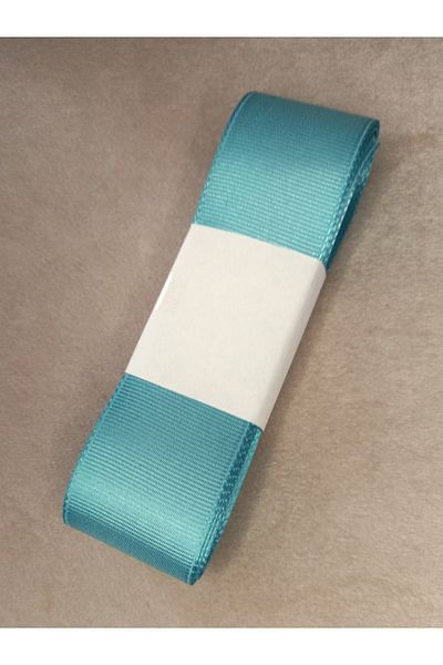 yörük tuhafiye Turquoise Grosgrain Ribbon - 4 cm 10 Meters Grosgrain Ribbon