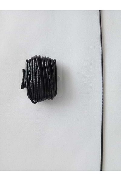 hobi duragı 5 Meters Waxed Korean String - 1.5 mm Jewelry Cord, Macrame Bracelet Necklace Vb. String
