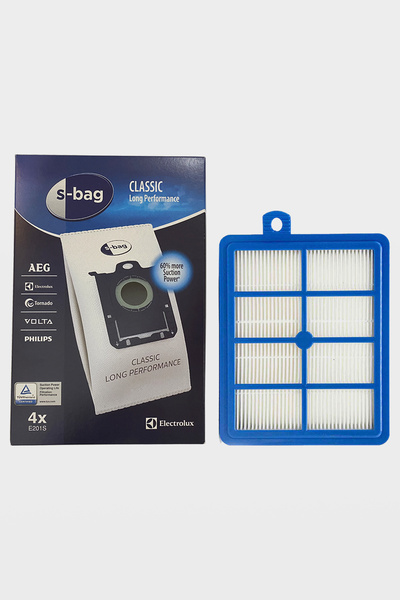 optream كيس غبار متوافق مع Electrolux Clario Z 1943 ومجموعة فلتر Hepa مكونة م...