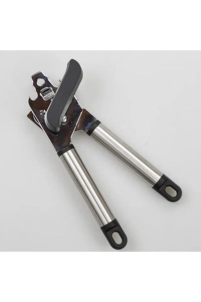 STOREMAX Manual Home Can Opener - Stainless Steel, Smooth Edge, Tin Lid