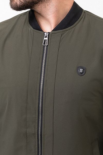 Mcr Straight Slim Fit Judge Collar Men's Coat Khaki - 39584.23Y