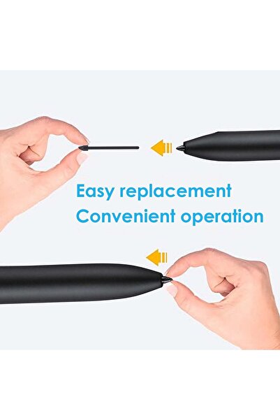 Sjâlsfrânde Samsung Compatible S Pen Tablet Pen Tip Tab S6/S6Lte/S7/S7Fe/S7Ultra/S8/S8 Ultra/S9 Pen Tip (5 Pieces)