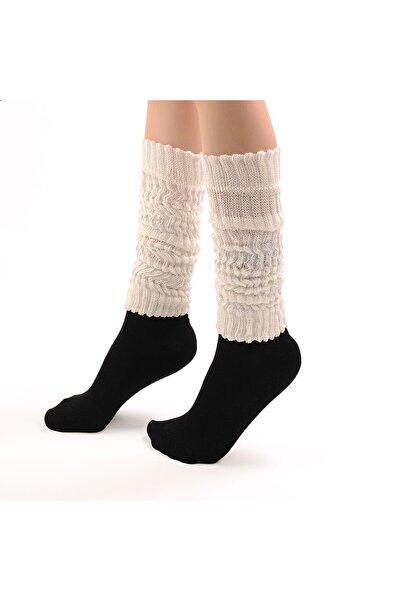 STEPPE BERRY Women's Cream Leggings Socks
