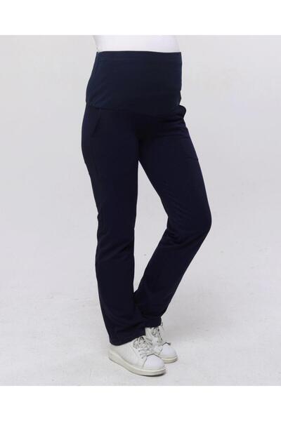 Genel Markalar Kadın Hamile Eşofman Altı Larcivert