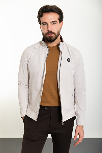 Mcr Прямий Slim Fit чоловічий піджак з коміром-стійкою - 39611.24Y