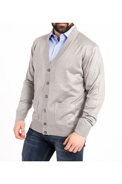 YHE STORE Men's Seasonal Knitwear Dad Cardigan