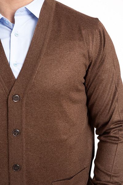 YHE STORE Men's Seasonal Knitwear Dad Cardigan
