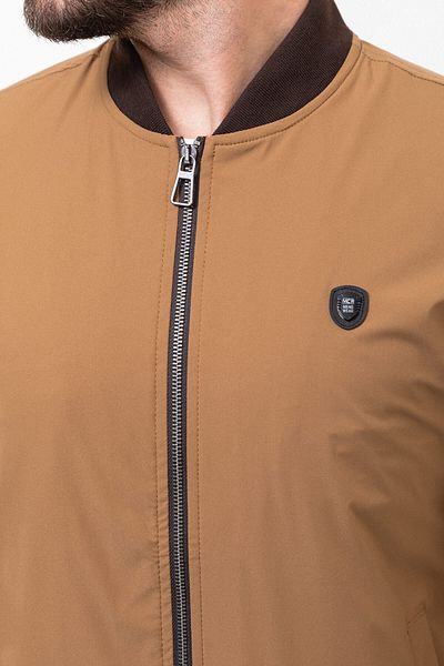 Mcr Straight Slim Fit Judge Collar Men's Coat Camel - 39584.23Y