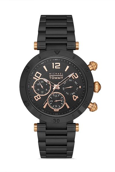 MICHAEL TOMMY Men's Steel Wrist Watch - Mt-20276G-Sysy83
