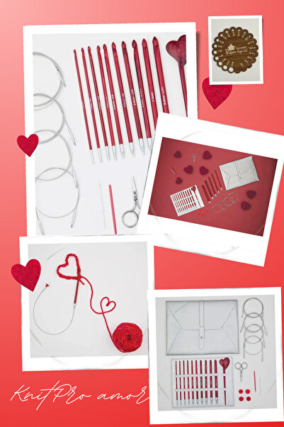 BALIM ÖRGÜ EVİ KinitPro Amore Tunus Şiş Seti