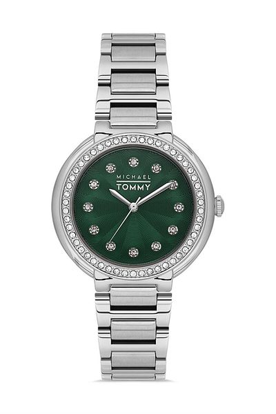 MICHAEL TOMMY Women's Steel Wristwatch - Mt-20270L-Bbyy13