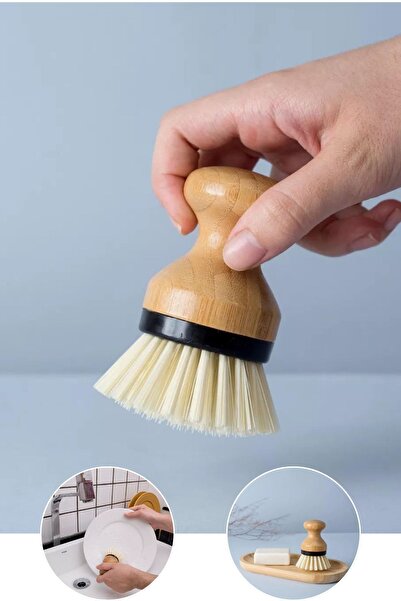 Meturas Πλάτος 9 εκ. Πομπόν Σφουγγάρι Πάγκος Κουζίνας και Βούρτσα Χεριών Μπάνιου