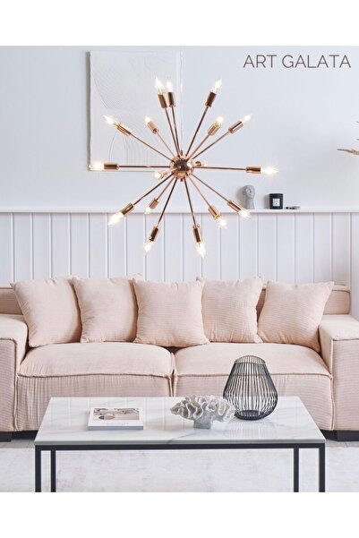 Art Galata Modern Kirpi avize 17'li