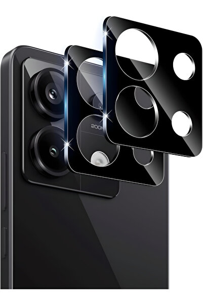 corcishop Redmi Note 13 Pro 4G Uyumlu Kamera Ekran Koruyucu Temperli Cam, 9H ...
