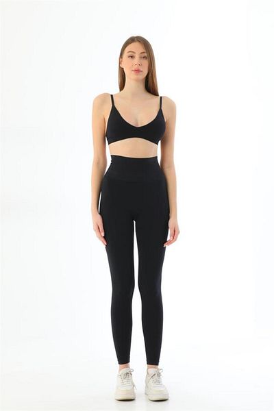 Emay BLACK MI 3905 High Waist Recovery Leggings